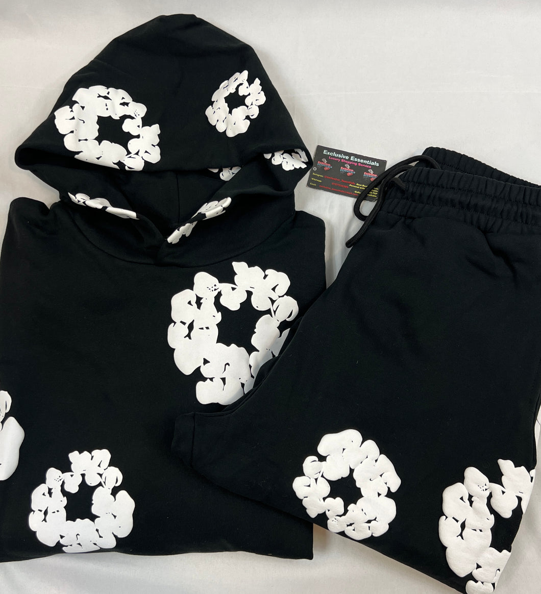 DT Flower print Tracksuit set